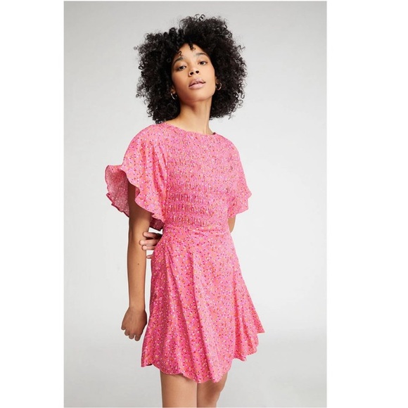 Free People Florence Mini Dress in Femme Combo - Picture 2 of 11